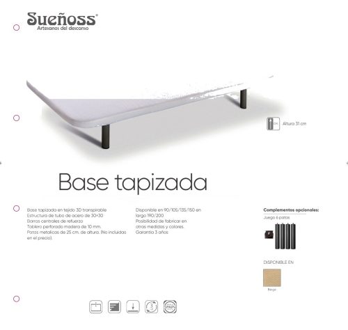 Base TAPIZADA