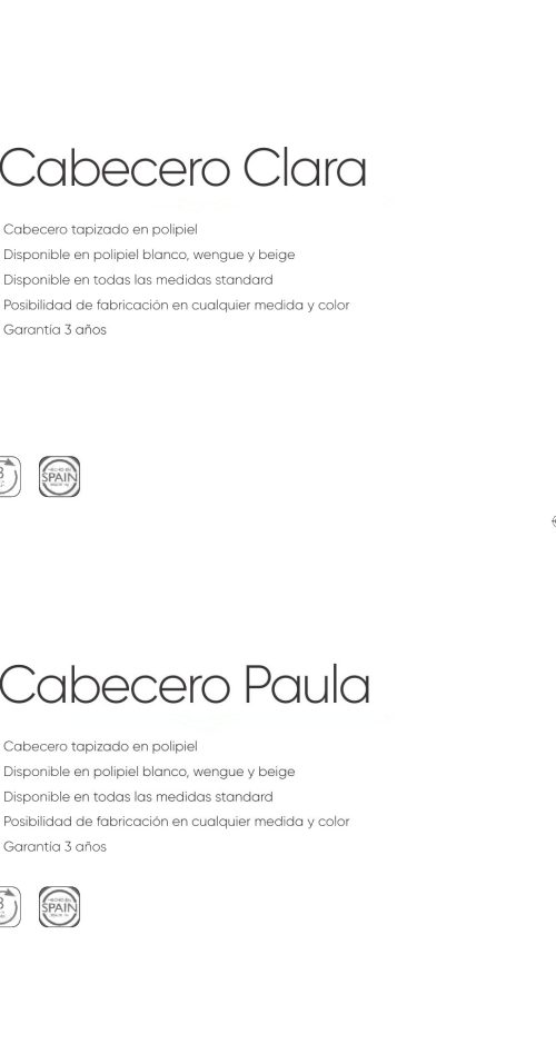 Cabecero PAULA