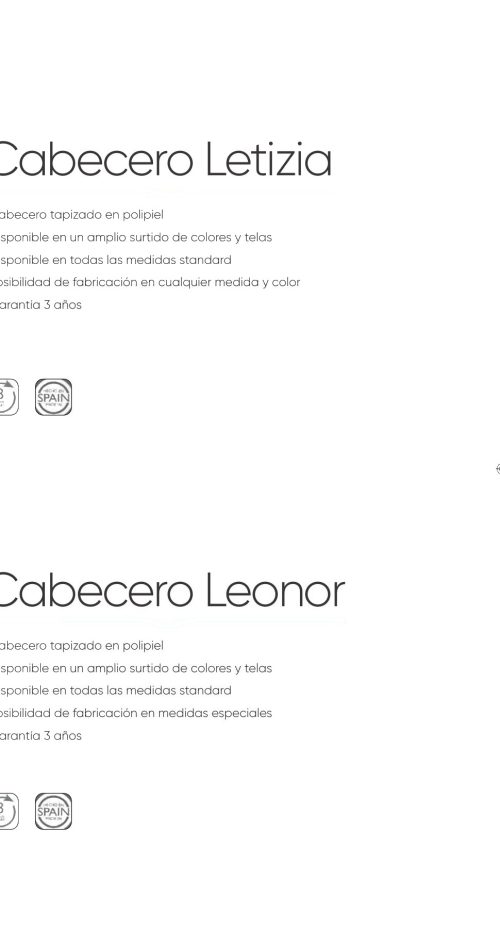 Cabecero LEONOR