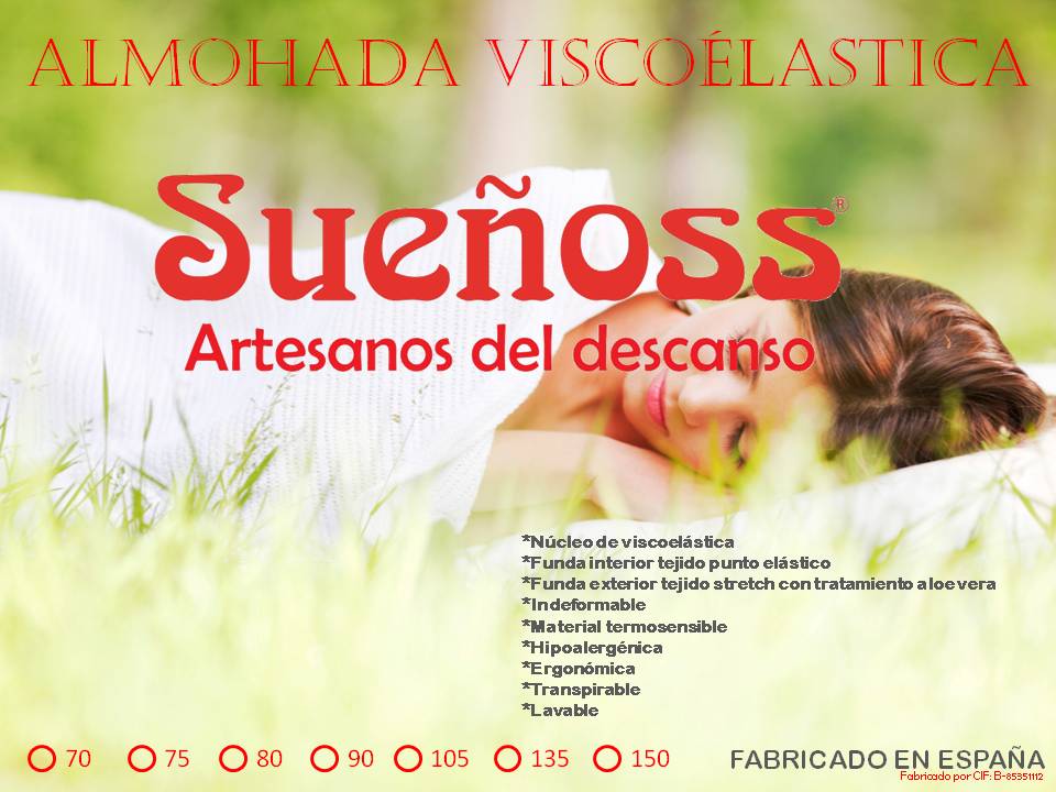 Almohada Viscoelástica – Colchones Sueños