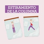 estiramiento de columna